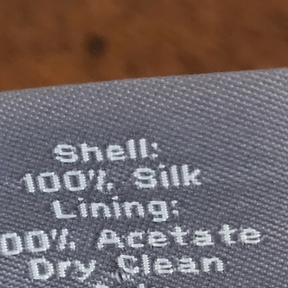 Ann Taylor Black/White Paisley Print Silk Skirt Medium - Picture 6 of 6